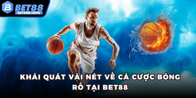 Khái quát vài nét về cá cược bóng rổ tại BET88